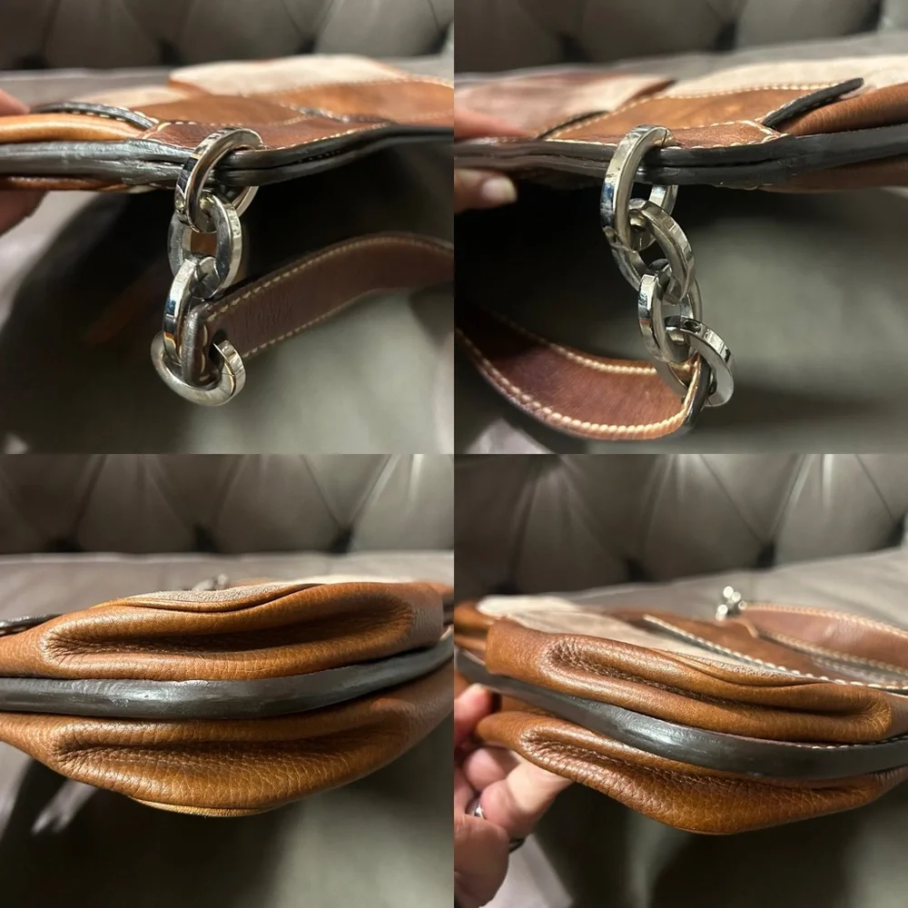 💥SOLD💥 Tod's Leather and Suede Shoulder Bag - Picture 10 of 15